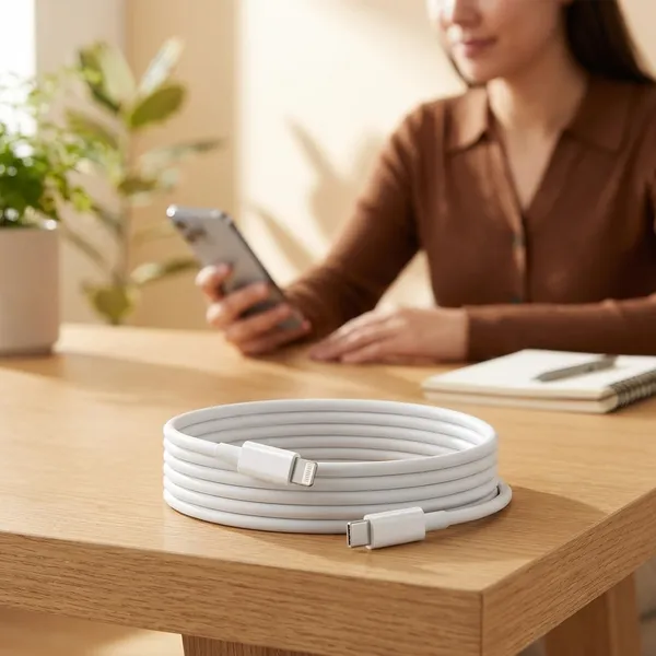 White_Type-C_To_Lightning_Cable_Charging_Cable