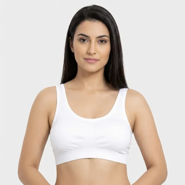 White_Sports_Bra_Clothing