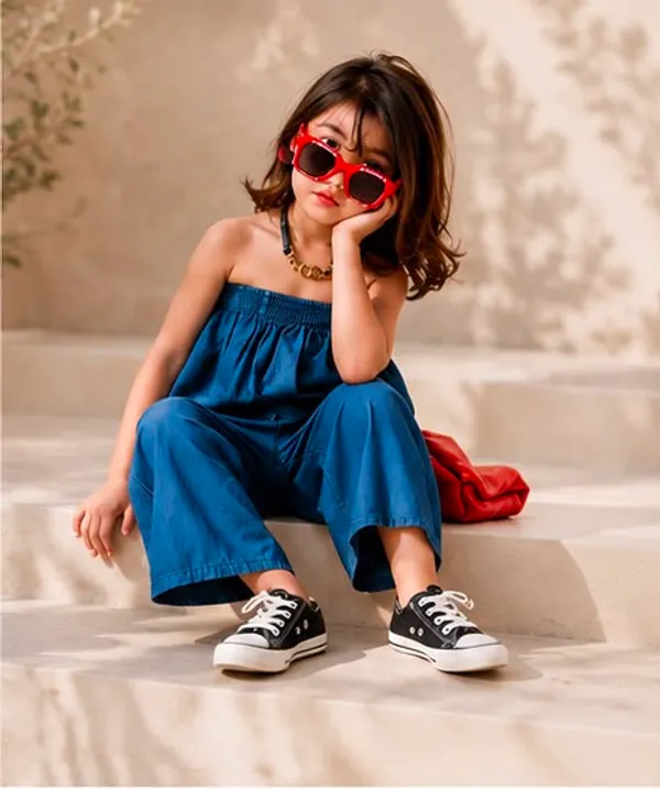 Blue_Premium_And_Elegant_Denim-Style_Woven_Co-Ord_Set_For_Girls