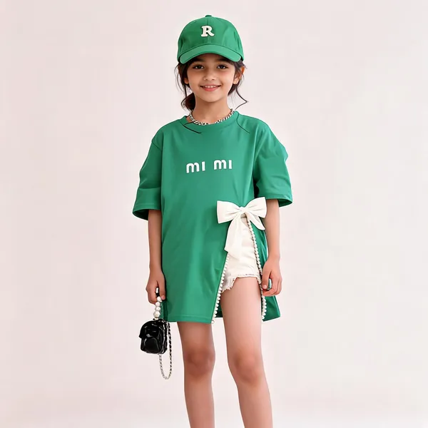 Green_Premium_And_Elegant_Poly_Cotton_Dress_For_Girls