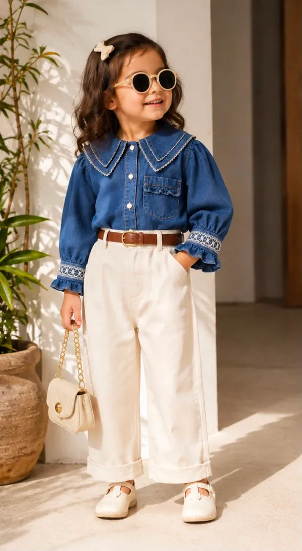 Blue_Premium_And_Elegant_Cotton_Shirt_For_Girls