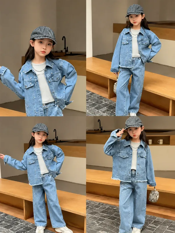 Denim_Blue_Premium_And_Elegant_Denim_Co-Ord_Set_For_Girls