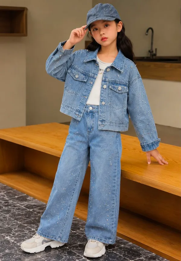 Denim_Blue_Premium_And_Elegant_Denim_Co-Ord_Set_For_Girls