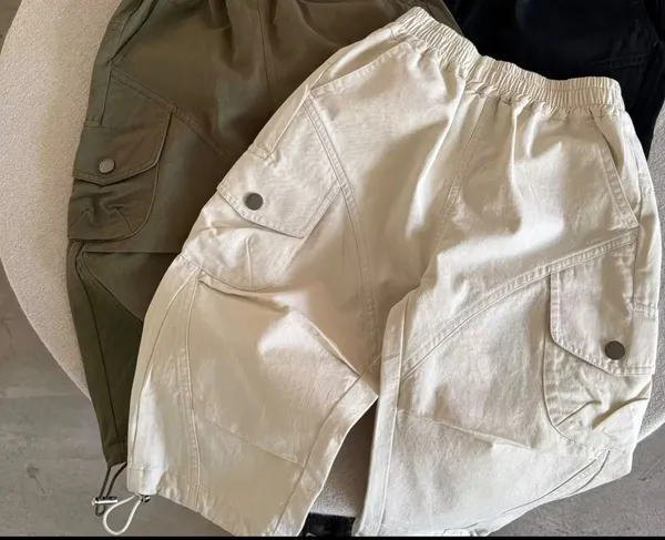 Cream_Cargo_Utility_Pants