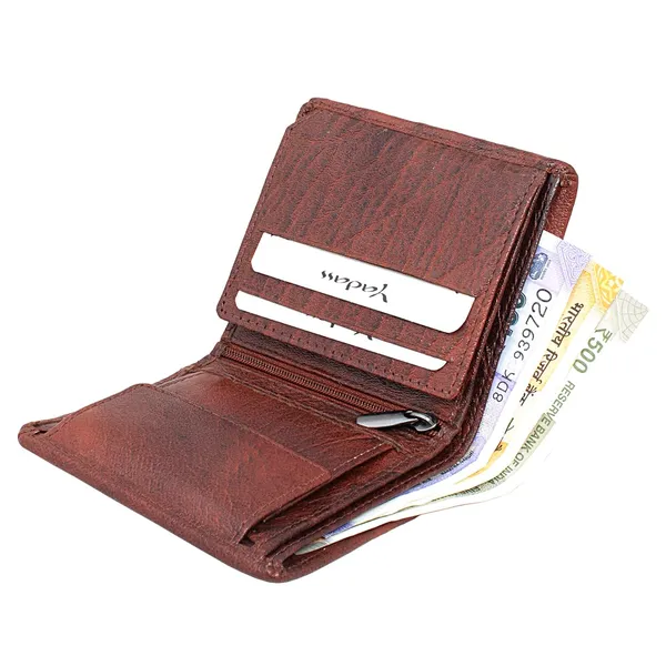 Brown_Genuine_Leather_Button_Bi-Fold_Wallet_For_Men