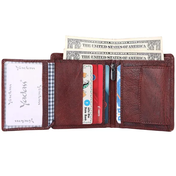 Brown_Genuine_Leather_Button_Bi-Fold_Wallet_For_Men