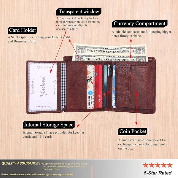 Brown_Genuine_Leather_Button_Bi-Fold_Wallet_For_Men