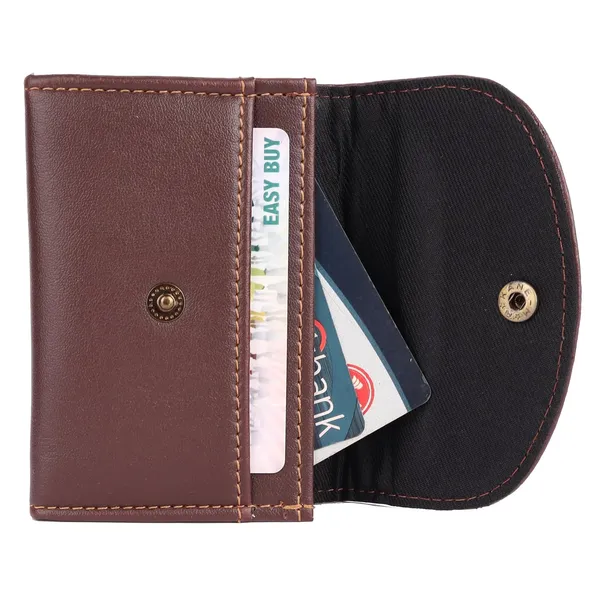 Brown_Faux_Leather_Snap_Travel_Wallet_For_Women
