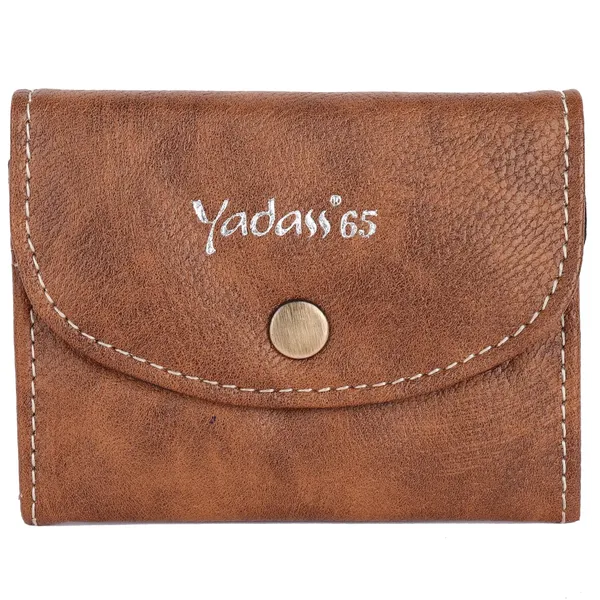 Brown_Faux_Leather_Snap_Travel_Wallet_For_Women