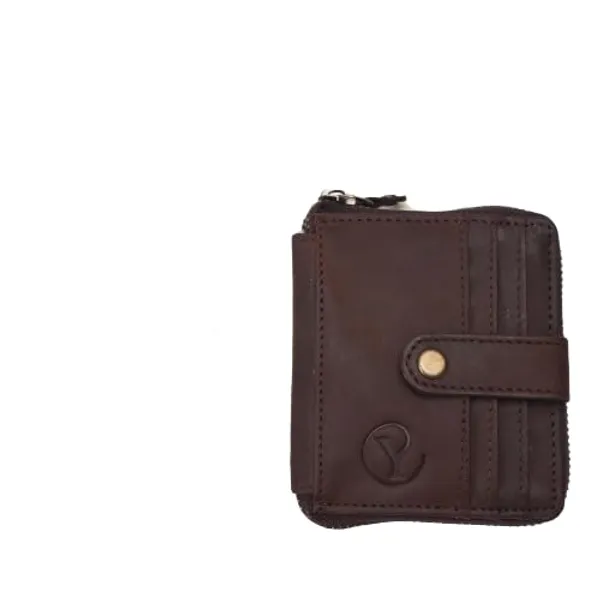 Brown_Cowhide_Leather_Snap_Bifold_Wallet_For_Men