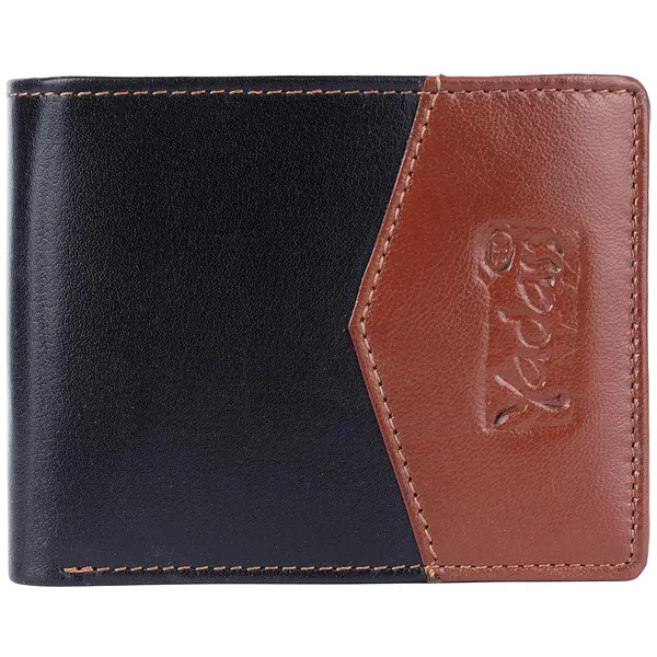 Black_Cowhide_Leather_Bifold_Wallet_For_Men