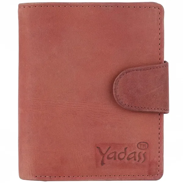 Tan_Cowhide_Leather_Magnetic_Bi-Fold_Wallet_For_Men