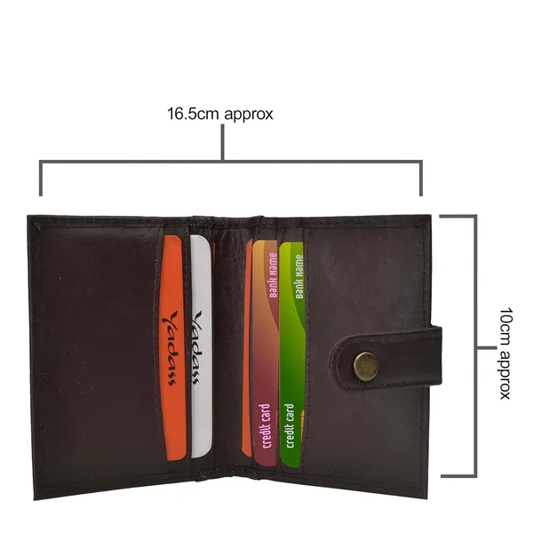 Grey_Cowhide_Leather_Magnetic_Bifold_Wallet_For_Adults