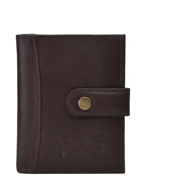 Grey_Cowhide_Leather_Magnetic_Bifold_Wallet_For_Adults