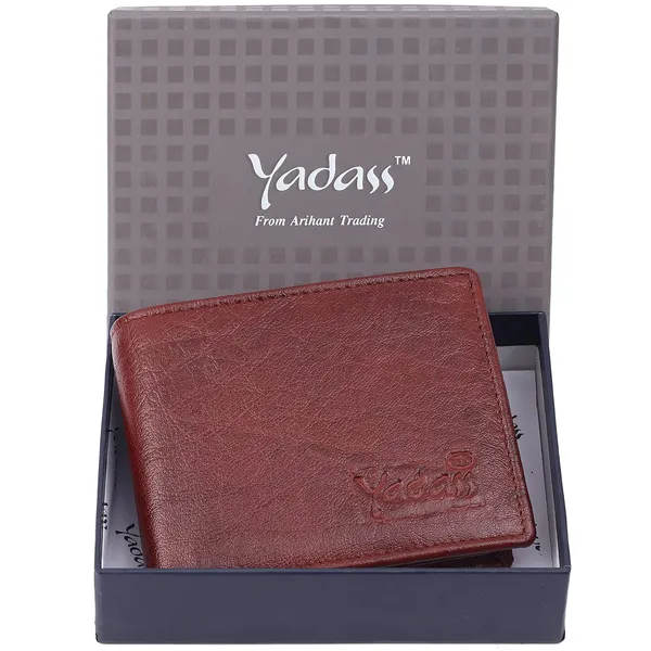 Brown_Cowhide_Leather_Button_Bi-Fold_Wallet_For_Men