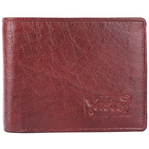 Brown_Cowhide_Leather_Button_Bi-Fold_Wallet_For_Men
