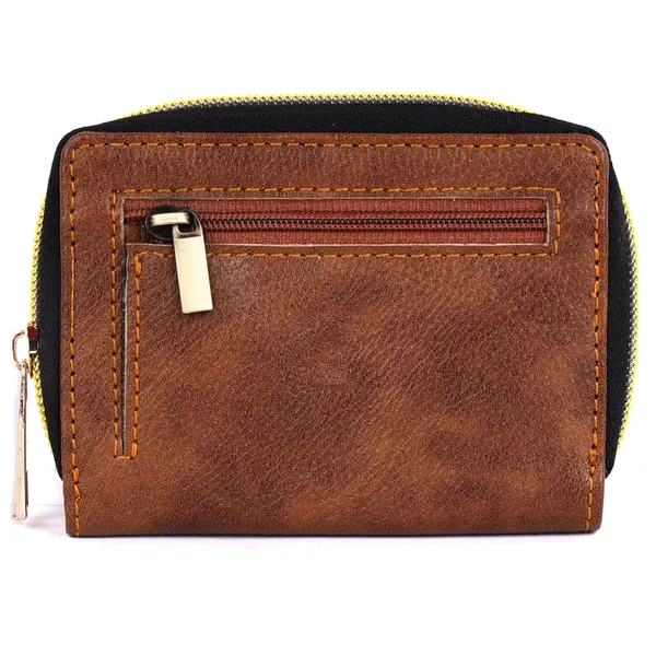 Flagged:_Faux_Leather_Zipper_Card_Holder_For_Unisex