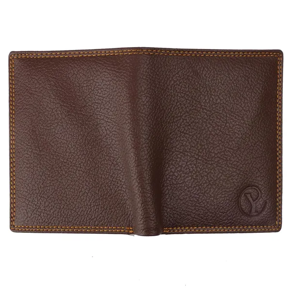 Light_Brown_Faux_Leather_Bifold_Wallet_For_Men