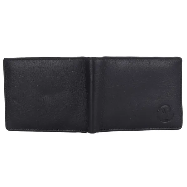 Black_Faux_Leather_Bifold_Wallet_For_Men