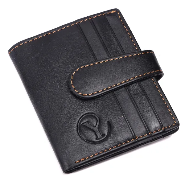 Black_Faux_Leather_Open_Top_Card_Holder_For_Adults
