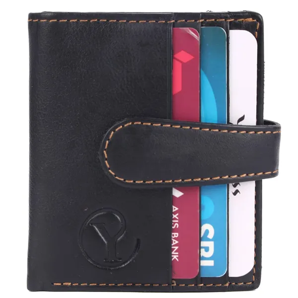 Black_Faux_Leather_Open_Top_Card_Holder_For_Adults