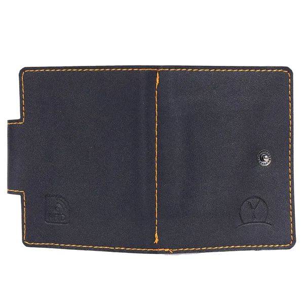 Black_Faux_Leather_Zipper_Card_Holder_For_Unisex