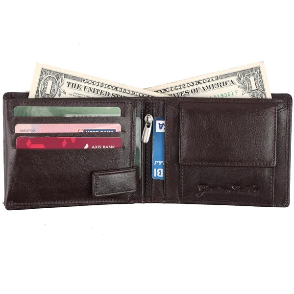 Brown_Faux_Leather_Bifold_Wallet_For_Men