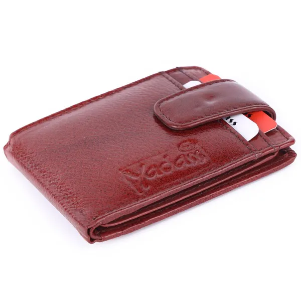 Tan_Faux_Leather_Open_Top_Wallet_For_Men