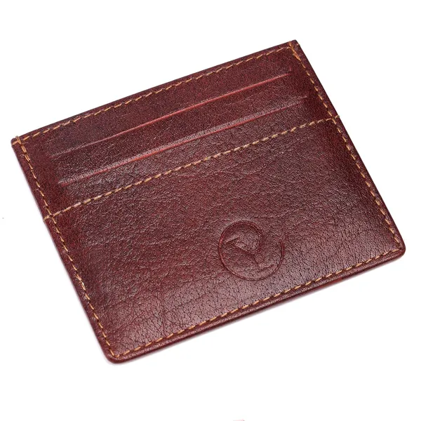 Brown_Faux_Leather_Open_Top_Card_Holder_For_Unisex