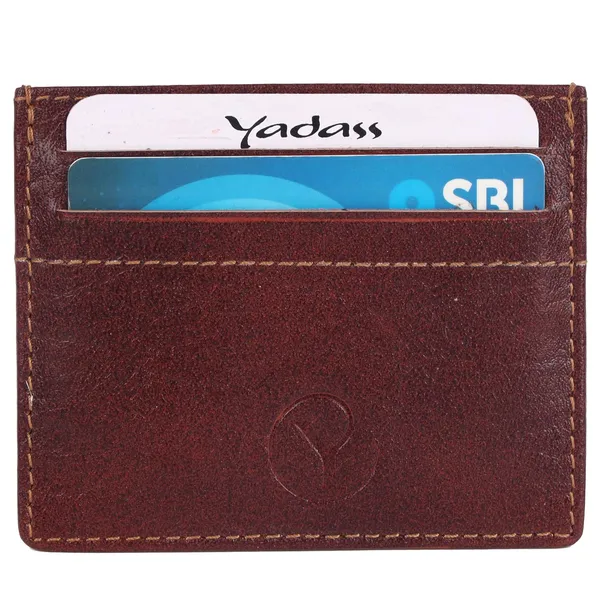 Brown_Faux_Leather_Open_Top_Card_Holder_For_Unisex