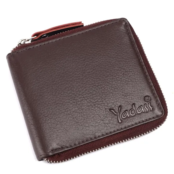 Brown_Faux_Leather_Bifold_Wallet_For_Men