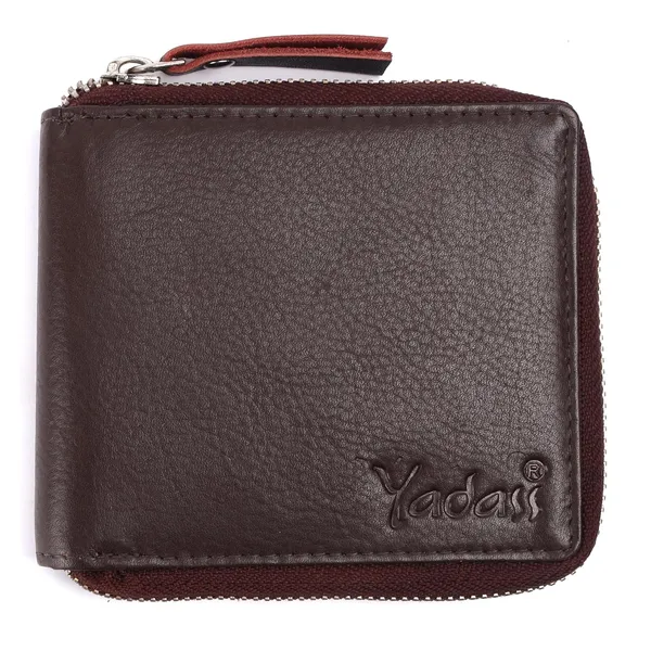 Brown_Faux_Leather_Bifold_Wallet_For_Men