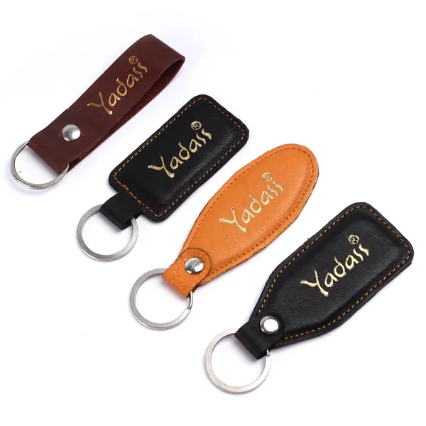 Multicolour_Leather_Key_Ring_For_Unisex