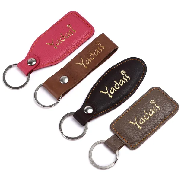 Multicolour_Leather_Key_Ring_For_Unisex