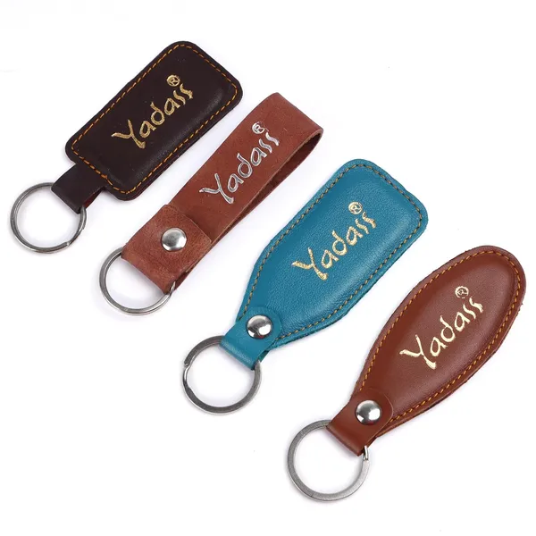 Multicolour_Leather_Key_Ring_For_Unisex