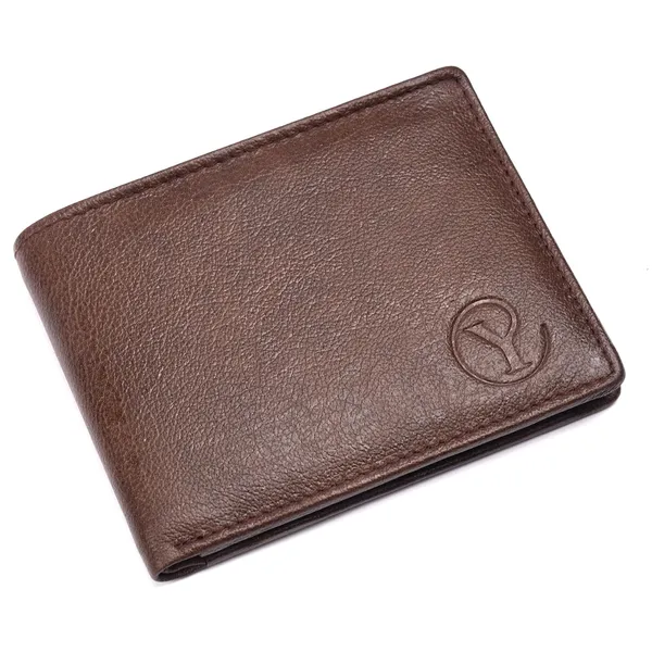 Brown_Faux_Leather_Bifold_Wallet_For_Men