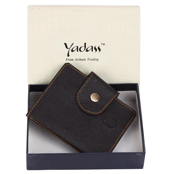 Coffee_Brown_Faux_Leather_Zipper_Card_Holder_For_Unisex