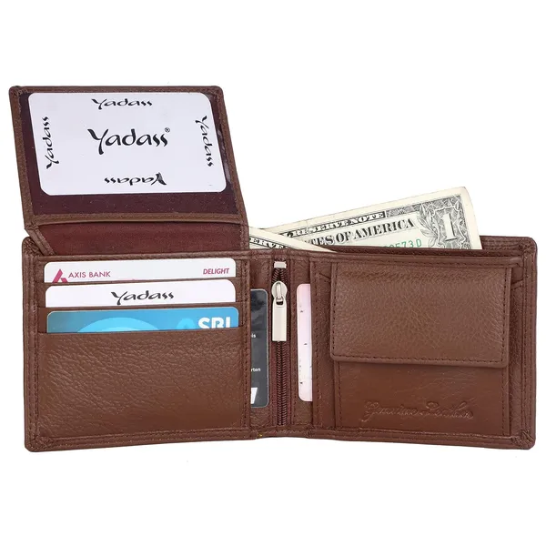Brown_Faux_Leather_Bifold_Wallet_For_Men