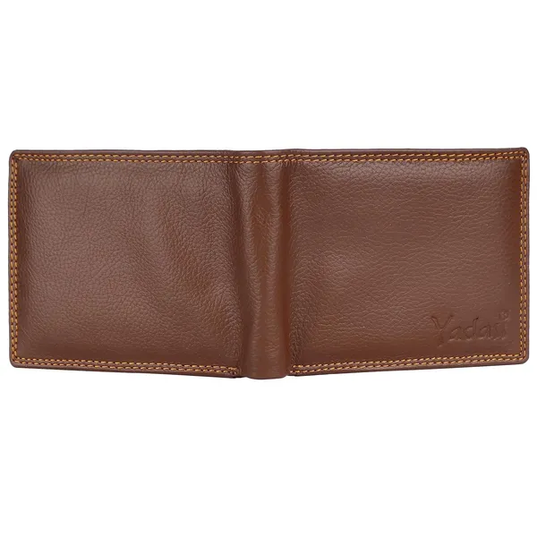 Brown_Faux_Leather_Bifold_Wallet_For_Men