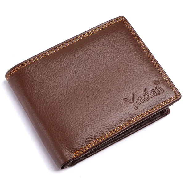 Brown_Faux_Leather_Bifold_Wallet_For_Men