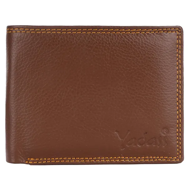 Brown_Faux_Leather_Bifold_Wallet_For_Men