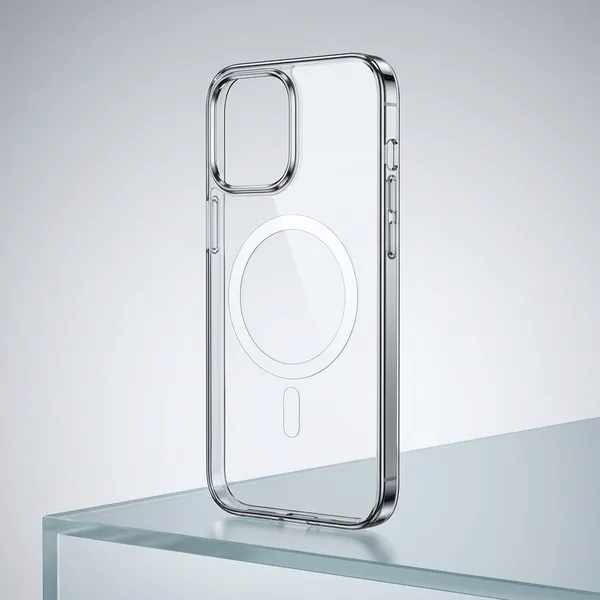 Iphone_13/14_Polycarbonate_Hard_Transparent_Back_Cover