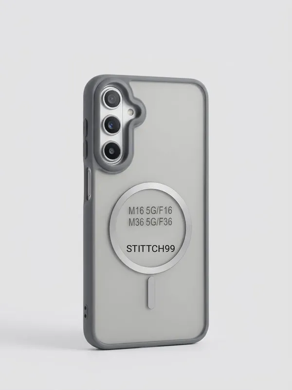 Samsung_Galaxy_M16/F16/M36/F36_Tpu_Rubber_Grey_Back_Cover