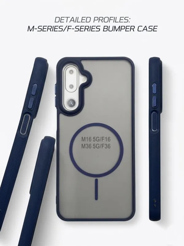 Samsung_Galaxy_M16/F16/M36/F36_Tpu_Rubber_Blue_Back_Cover