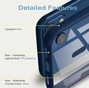 Blue_Tpu_Rubber_Back_Cover_For_Redmi_A5/Poco_C71