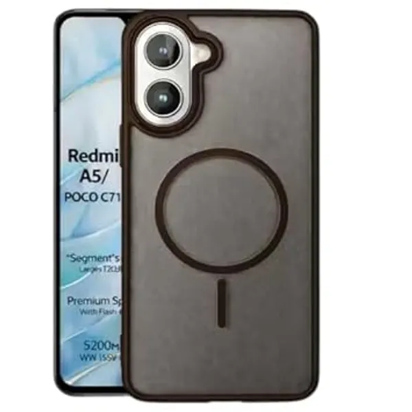 Brown_Tpu_Rubber_Back_Cover_For_Redmi_A5/Poco_C71
