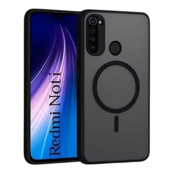 Black_Tpu_Rubber_Back_Cover_For_Redmi_Note_8