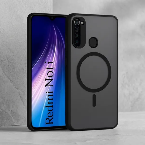 Black_Tpu_Rubber_Back_Cover_For_Redmi_Note_8