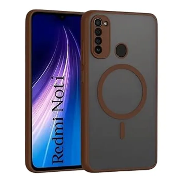 Redmi_Note_8_Tpu_Rubber_Brown_Back_Cover