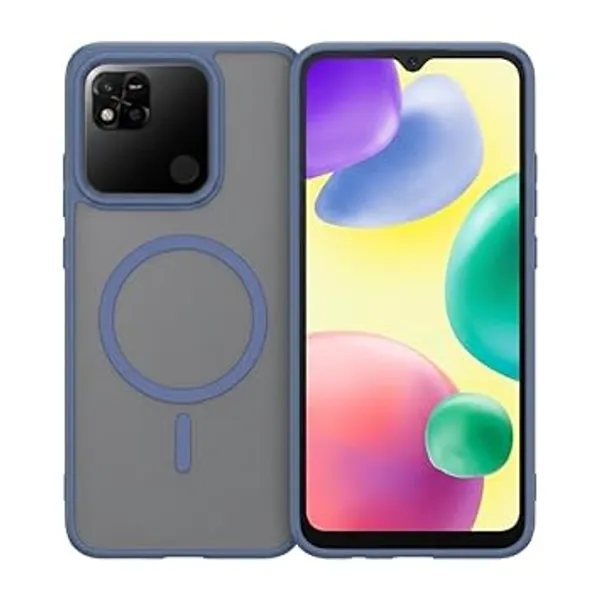 Redmi_9C/10A/Poco_C31_Tpu_Rubber_Blue_Back_Cover